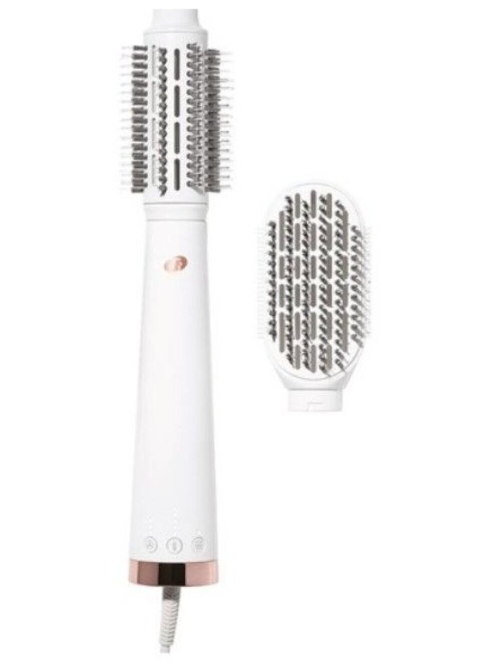 NEW T3 AireBrush Duo Hair Dryer - White Rose Gold $189